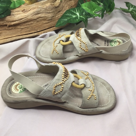 Earth Shoes Sandals Geltron 2000 Sling Back 5 1/2 - Picture 8 of 10